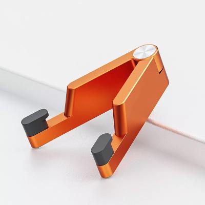 China Original Factory Adjustable Portable V-Shaped Smart Stand Phone Universal Mobile Aluminum Alloy Mobile Phone Stand Foldable Tablet Stand for sale