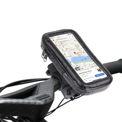 China Adjustable Adjustable Bicycle Phone Holder Bike Bracket Motorcycle Bike Mobile Phone Holder for sale