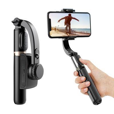 China 360 Full Stability Shooting Hot Selling Handheld Camera Tripod 360 Portable Video Mobile Rotation Gimbal Cheap Stabilizers For Smartphone for sale