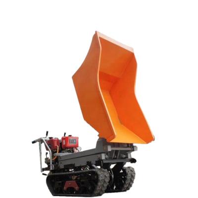 Cina 10hp mini lift transporter crawler, 500kg mini lift dumper, 4 - 6L mini hydraulic transporter in vendita