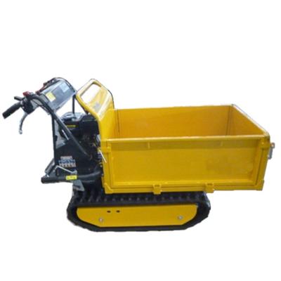 Chine Construction Material Stores Flood Crawler Hauler 500kg Mini Mini Dumper Truck à vendre