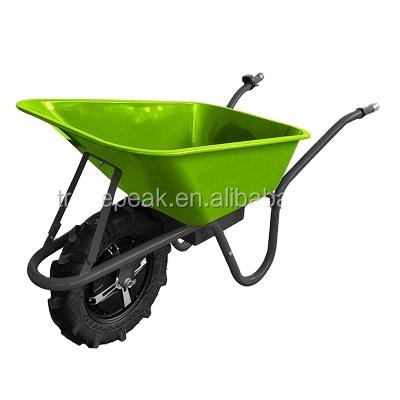 Cina Factory Electric Wheelbarrow 150 Kg With 4.00-8 Pneumatic Wheel in vendita