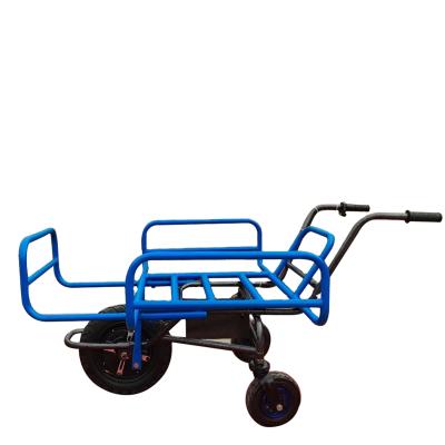 Cina Electric Metal Wheelbarrow Price 3 Wheels Power Available in vendita