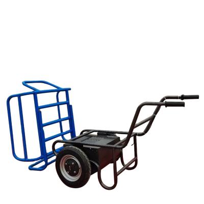 Cina Commercial Metal Crest Electric Wheelbarrow Price 200kg Two Wheels in vendita