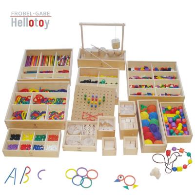 China Educational DIY Toys FROBEL 14 Boxes Totally Educational Toy for sale