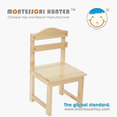 China Montessori Classroom Furniture Wooden Chair For School Equipment for sale