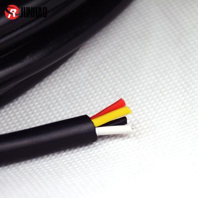 China 200 Degree Heat Resistance SAA Approved 4 Core 0.75mm Cable 4x0.75mm2 Silicone Rubber Control Cable for sale