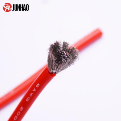 China A.W.G. Silicone Rubber Soft Flexible Cable 8 lithium battery customization for lithium battery for sale