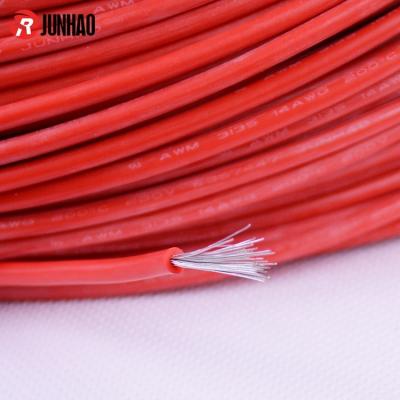 China The internal wiring of silicone rubber from A.W.G. Appliances AWM 14 2mm2 Coated Flexible Cable for sale