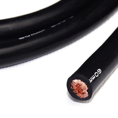 China Application Custom Silicone Insulated Multi Core Internal Wire Stranded Flexible Electrical Wire 70mm Copper Single Core Cable for sale