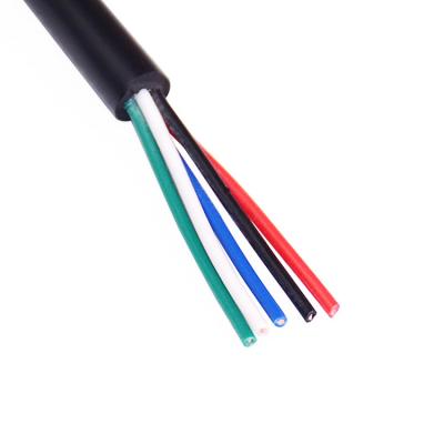 China Appliance Wire 5 Conductor FEP Flexible Copper Silicone Coated Solar Cable 24AWG Internal Wiring for sale