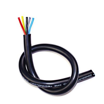 China Household Wiring SAA Certificate H05SS-F 5 Core 1.5mm2 Silicone Insulated Cable Wire Rubber Electrical 15 Gauge for sale