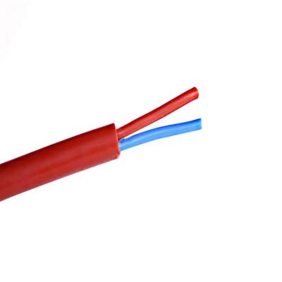 China Appliances 2 Core Silicone Cable Tin Plated Copper Electrical Heat Resistance 2*1.5 mm2 Flexible Power Cable Internal Wiring for sale