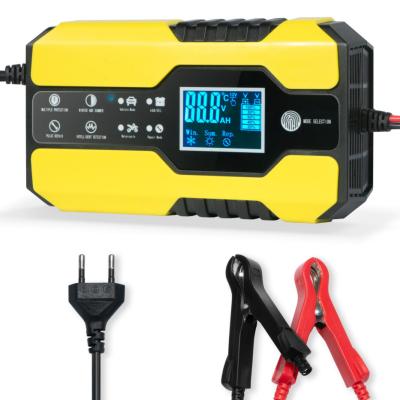 China Hot Selling ABS Car Battery Auto Battery Monitor Plastic Digital Battery Tester Lead Acid Battery Auto-Tester for sale