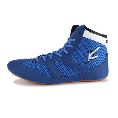 China New Hot Sale Men's Wrestling Shoes High Quality Lightweight Anti-skid Boxing Shoes Comfortable \ Durable \ Breathable \ Lighted Style for sale