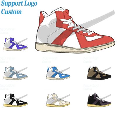 China Running basketball shoes high top shoes custom brand hot sale fashion men's outdoor sports shoes for men for sale