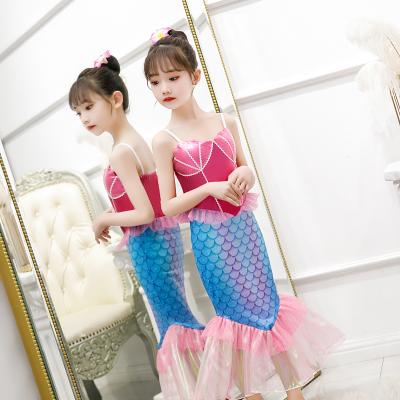 China The Little Mermaid Suspenders Dress Kids Kids Cosplay Mermaid Costume Fancy Dress Mermaid Ariel Princess Party Costume The Little One for sale