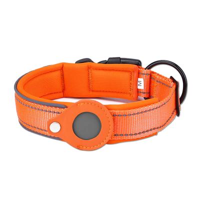 China New Design Personalized Tracker Cover Device Dog Setting Nylon Training Collar Pet Collar for sale