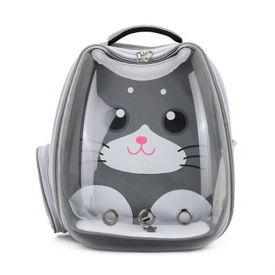 China 2022 New Viable Space Transparent Capsule Shaped Breathable Pet Carrier Backpack For Cat Outside Portable Dog Carry Pet Travel Backpack for sale