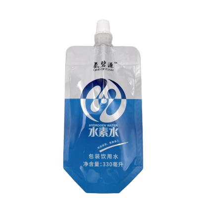 China 2023 Premium Disposable Fruit Pulp Drinks Custom Printed Squeeze Heat Seal Plastic Bags for sale