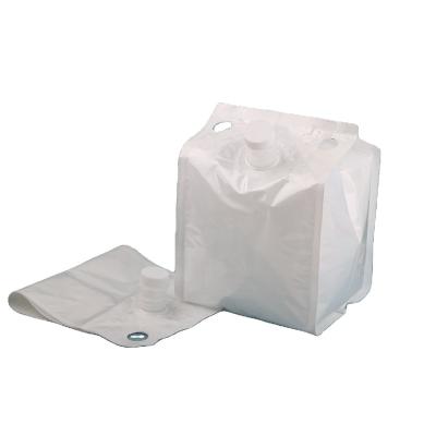 China Hot Selling New Product Disposable Plastic Bib 10l Water Wine Storage Packaging Bag With Spout for sale