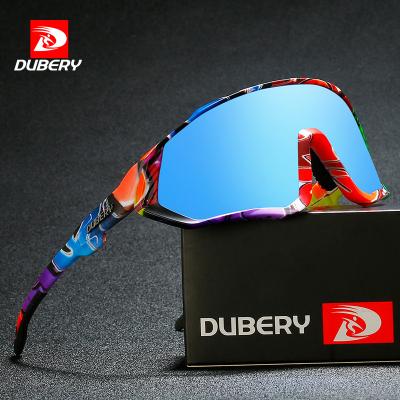 China 2022 fashion DUBERY sunglasses fashion sport rainbow sunglasses 2022 popular sunglasses men's sunglasses for sale