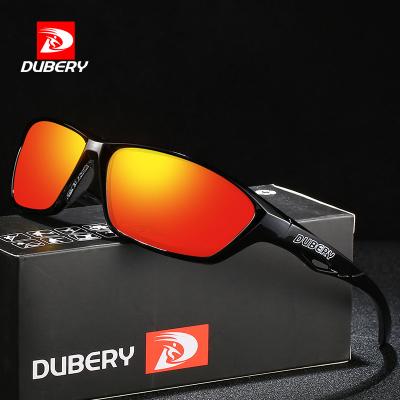 China 100% UV Protection DUBERY Official Polarized Sunglasses 2022 Mens UV400 Protection Sport Wrap D330 for sale