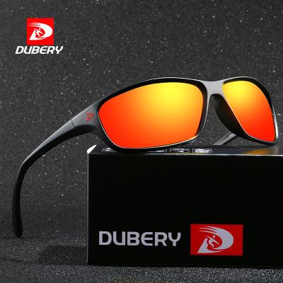 China Outdoor polarized men's sunglasses sport fishing sunglasses DUBERY fashion retro 2022 fish eyewear gafas de sol men women for sale