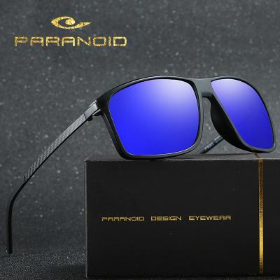 China Pilot PARANOID hd polarized high def sunglasses 2022 unisex mens UV400 protection driving fashion style sunglasses men for sale