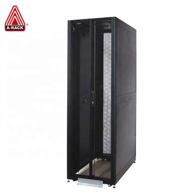 China Cold Rolled Steel Perforated Doors With 42U Server Rack / Network Cabinet for sale