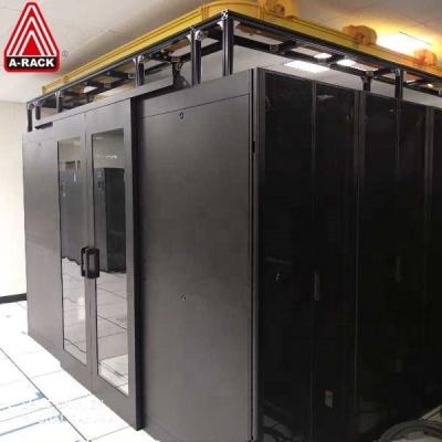 China Modular Design with Welded Frames Aisle Cold Restraint Solution for Data Center Cooling System Server Cabinet Network Rack Raccoaisle Computer Restraint Solutions for sale