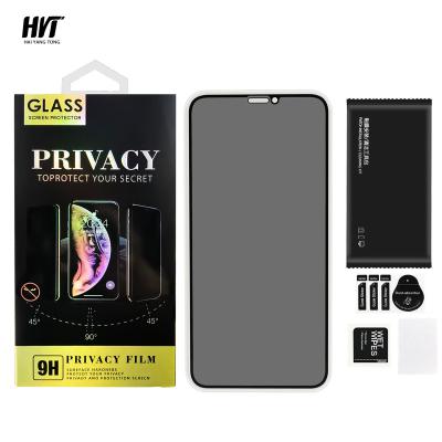 China 2021 Newest 9h Hardness 2.5d Anti Spy HD Privacy Ultrathin Tempered Glass Film Screen Protector For Iphone 12 mini 13 12 pro max for sale