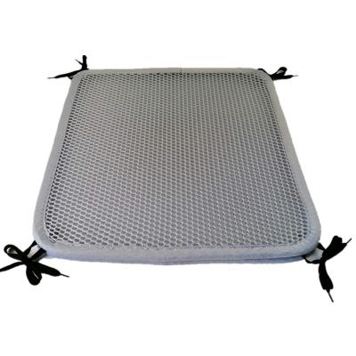 China Massage Summer Mesh Seat Massage Breathable Back Support Rest Office Chair Cushion for sale