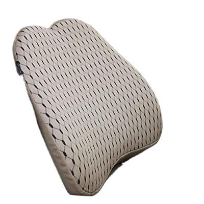 China 2022 Sustainable New All Location All Season Memory Foam Car Lumbar Support 3D Mesh Pillow for sale