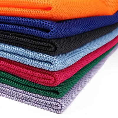 China 2022 Memory Dri Fabric Bird's Eye Fit Mesh Fabric For Sportswear Outdoor Use With 100% Polyester for sale