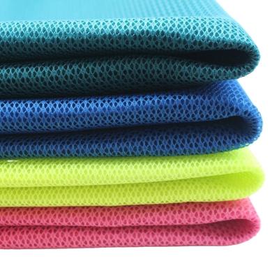 China Flame Retardant Knitted 3D Air Mesh Fabric Air Spacer Mesh Fabric Sandwich Mesh Fabric For Seat Cover for sale