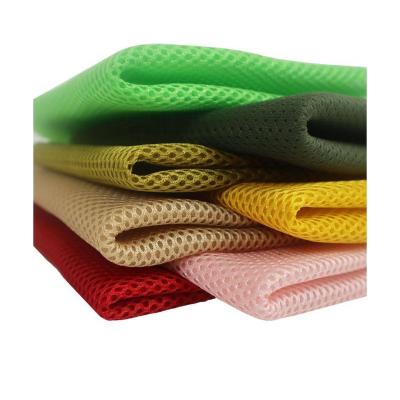 China Economic Flame Retardant Custom Design Polyester Mesh Fabric Knitted Polyester Air Mesh For Sportswear for sale