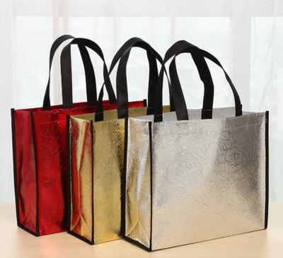 China Eco Friendly Multi Purpose Eco Friendly Heavy Duty Custom Design Reusable Laminated Non Woven Plain Bags for sale