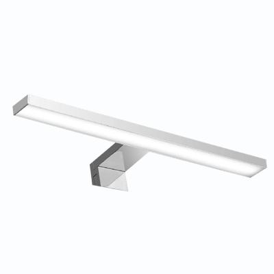 China Promotion Modern IP44 Polished Chrome LED Lighting Vanity Lighting Bathroom Wall Light Mount Above Wall Mirror Cabinet Furniture for sale