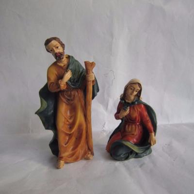 China Wholesale Decoration China Handmade Craft Figures Decoration Arts Nativity Set for sale