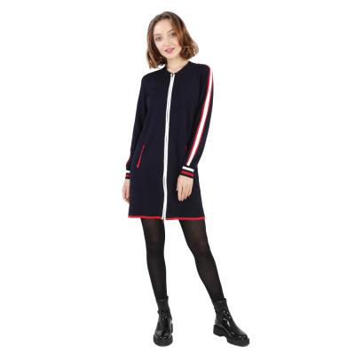 China High Quality Customizable Fashion Women's Sweaters Autumn Long Sleeve Knit Cardigan Sweater Breathable for sale