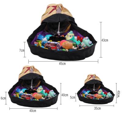 China Viable Multifunctional Portable Outdoor Travel Bags Storage Bag Organizer Pouch Toy Bag Basket Integrated Waterproof Storage Bucket for sale