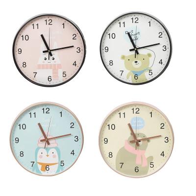 China Hot Sale Plastic Calendars Wall Clock For Promotion Gift With Custom Logo for sale