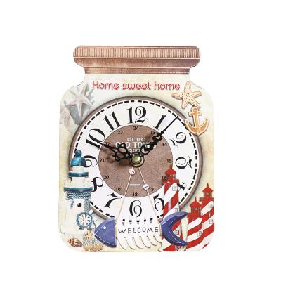 China Classroom Decorative Desktop Clock Promotion Gifts DIY Wall Clock Mini Living Room for sale