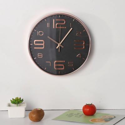 China New Living Room Calendars Simple Modern Silent Quartz Fashion Creative Home Wall Clock for sale