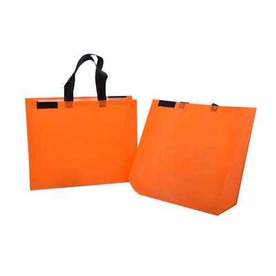 China Factory price handled bolsa ecologica 80 gsm reusable nonwoven shopping bags for sale