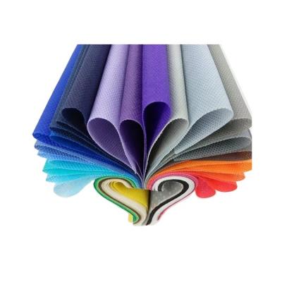 China Good workmanship good quality anti-static material eco-friendly ventilation recycled rpet polypropylene tnt nonwoven fabric for sale