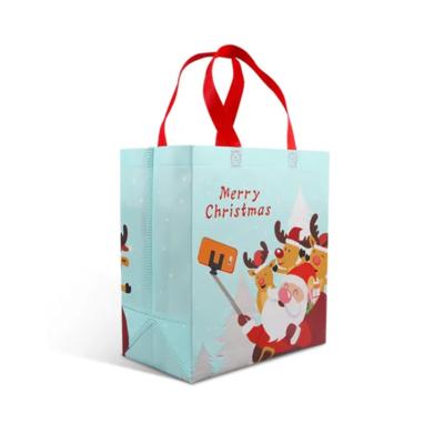 China Non Woven Shopping Bag Excellent Quality Promotion Christmas Gift Shopping Handbag for sale