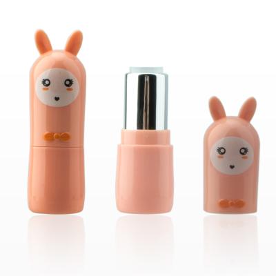 China Wholesale cute lip balm tube cosmetics cartoon lip balm container custom lip salve stick tube for sale