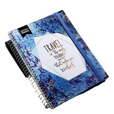 China Cheapest Blank Spiral Notebook Wholesale Planner Study Planner Free Sample A6 Notebook for sale